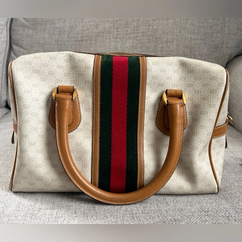 Authentic Gucci Vintage Boston Bag